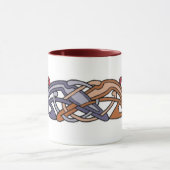 Mug chiens de knotwork (Centre)