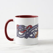 Mug chiens de knotwork (Gauche)