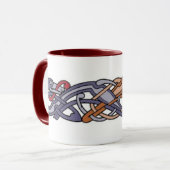 Mug chiens de knotwork (Devant gauche)