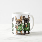 Mug Chiens de la Fête de la Saint-Patrick (Devant droit)