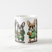 Mug Chiens de la Fête de la Saint-Patrick (Centre)