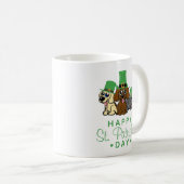 Mug Chiens de la Saint-Patrick pour la Saint-Patrick C (Devant droit)