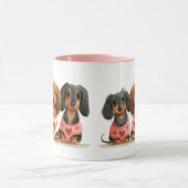 Mug Chiens de la Saint Valentin (Centre)
