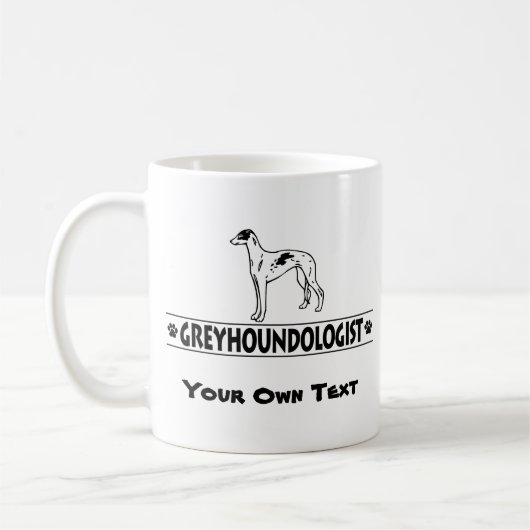 Mug CHIENS de LÉVRIER humoristiques (Gauche)