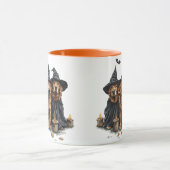 Mug Chiens de l'Halloween Golden Retriever Jack-o'-lan (Centre)