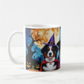 Mug Chiens de Montagne Bernese Citrouille Halloween Dr (Gauche)