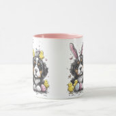 Mug Chiens de montagne bernois de Pâques (Centre)