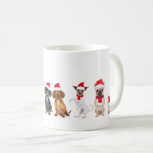 Mug Chiens de Noël (Devant droit)