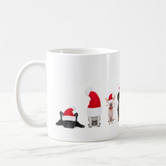 Mug Chiens de Noël (Gauche)