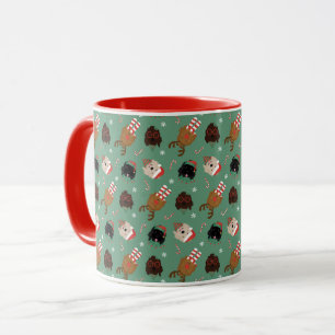 Mug Chiens de Noël Goldendoodle