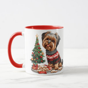 Mug Chiens de Noël Yorkshire Terrier