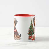 Mug Chiens de Noël Yorkshire Terrier (Centre)