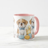 Mug Chiens de Pâques (Devant droit)