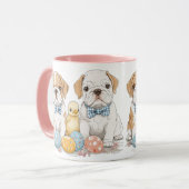 Mug Chiens de Pâques (Devant gauche)