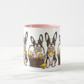 Mug Chiens de Pâques Boston Terrier (Centre)