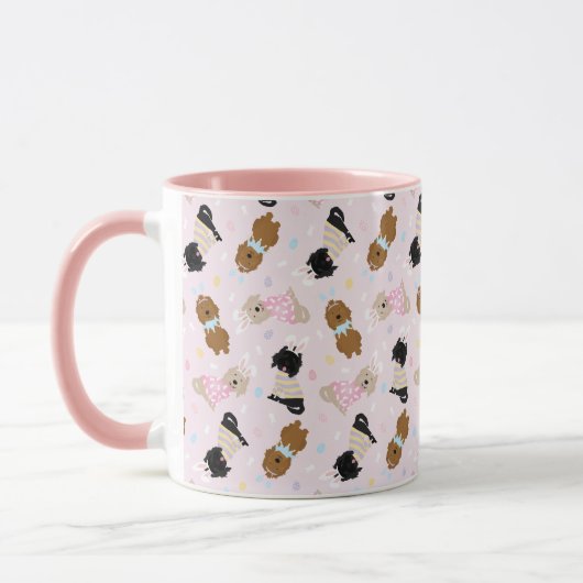 Mug Chiens de Pâques Goldendoodle (Gauche)