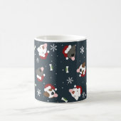 Mug Chiens de père Noël (Centre)