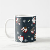 Mug Chiens de père Noël (Gauche)