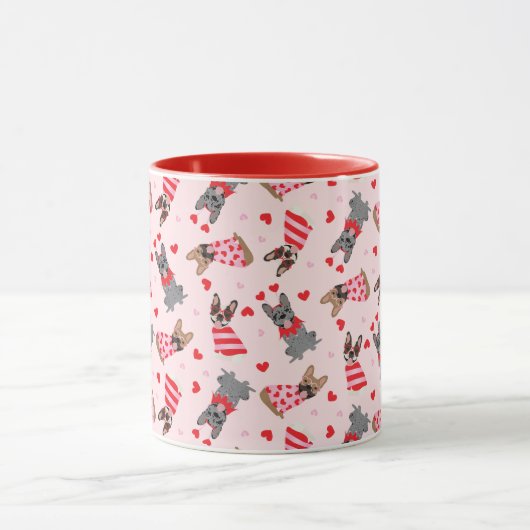 Mug Chiens de Saint-Valentin (Centre)