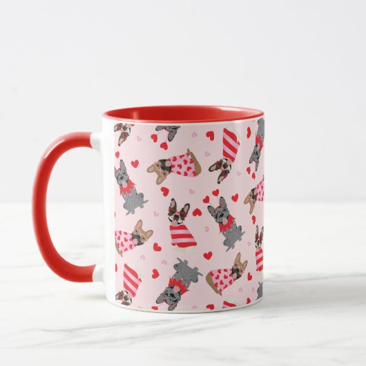 Mug Chiens de Saint-Valentin (Gauche)