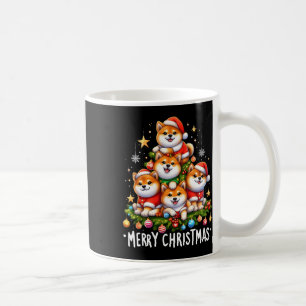 Mug Chiens de Shiba Inu Joyeux Noël Noël Joyeux Noël