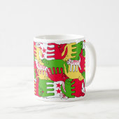Mug Chiens de stupéfaction d'hiver (Devant droit)