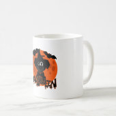 Mug Chiens de t-shirt Halloween (Devant droit)