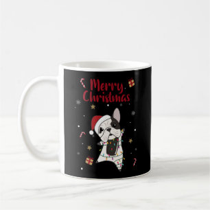 Mug Chiens de taureau Joyeux animaux d'hiver de Noël