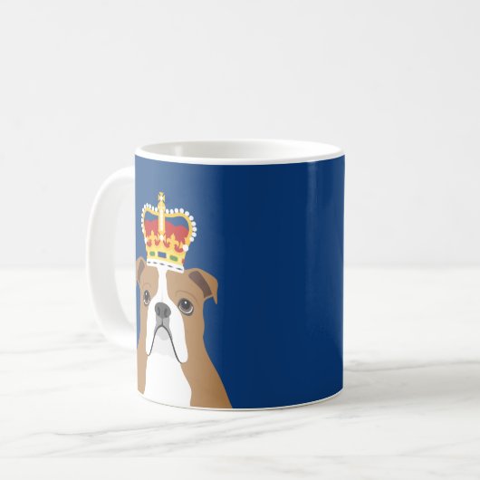 Mug Chiens de taureaux anglais (Devant gauche)