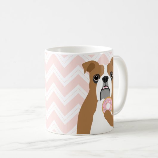 Mug Chiens de taureaux anglais (Devant droit)