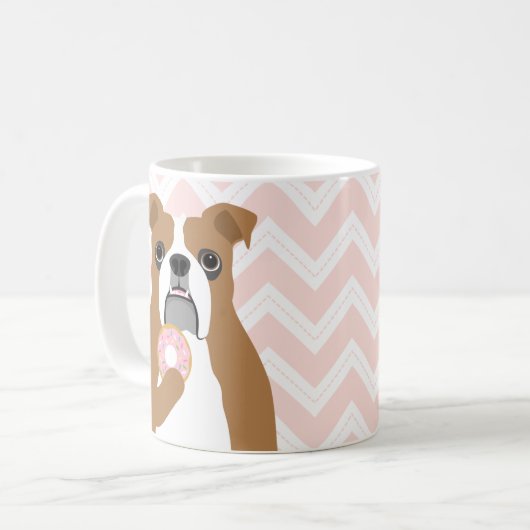 Mug Chiens de taureaux anglais (Devant gauche)