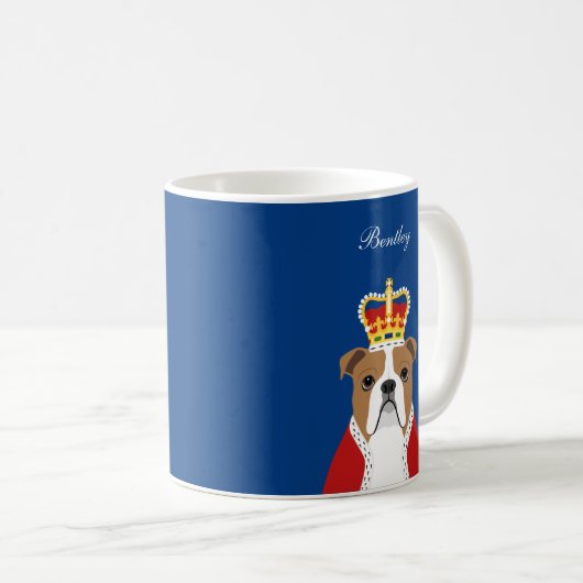 Mug Chiens de taureaux anglais (Devant droit)