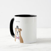 Mug Chiens de taureaux anglais (Devant gauche)