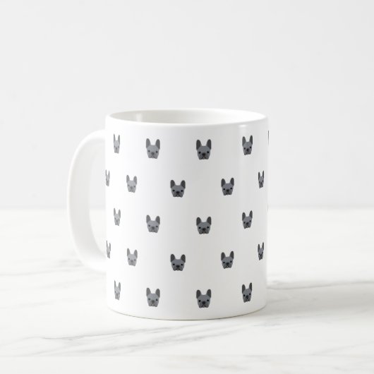 Mug Chiens de taureaux français (Devant gauche)