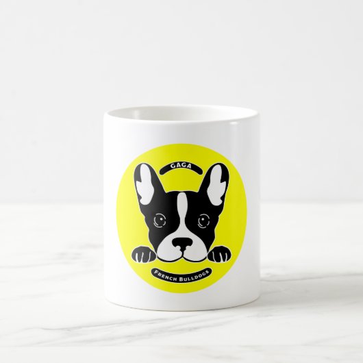 Mug Chiens de taureaux français - Petits Chiens mignon (Centre)