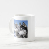 Mug Chiens de traîneau sibériens (Devant gauche)