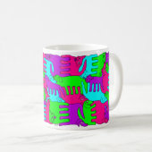 Mug Chiens de vin de baie de sureau (Devant droit)