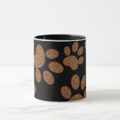 Mug chiens d'empreintes (Centre)