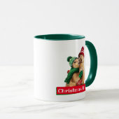 Mug Chiens des Prairies de Noël (Devant droit)