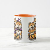 Mug Chiens d'Halloween Shiba Inu (Centre)