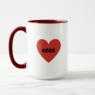 Mug Chiens du coeur