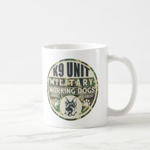 Mug Chiens d'utilité militaires de l'unité K9