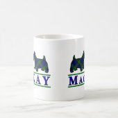 Mug Chiens écossais de Clan MacKay Tartan (Centre)