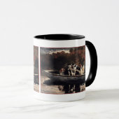 Mug Chiens en bateau par Winslow Homer (Devant droit)