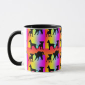 Mug Chiens Et Chats + Couleurs (Gauche)