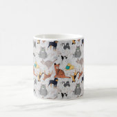 Mug Chiens Et Chats Cutes Design Motif (Centre)