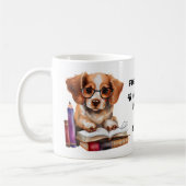 Mug Chiens Et Livres Amateurs (Gauche)
