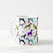 Mug Chiens et pattes (Devant gauche)
