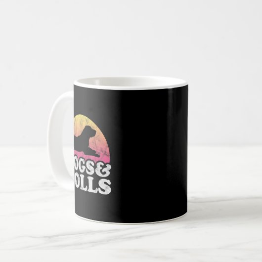 Mug Chiens et poupées Hommes ou femmes Chiens et poupé (Devant gauche)