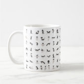 Mug Chiens faisant du yoga, pose de yoga (Gauche)